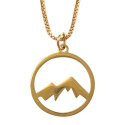 Kc Gifts Collier Montagnes Or