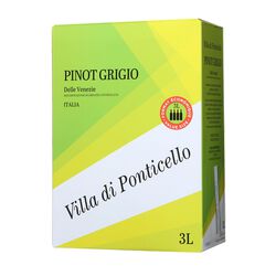 Villa di Ponticello Villa di Ponticello Pinot Grigio Delle Venezie Vin blanc   |   3 L   |   Italie  Frioul-Vénétie Julienne