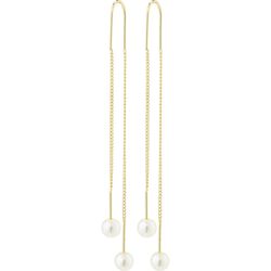 Pilgrim EUONIA pearl chain-earrings gold-plated