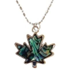 Kc Gifts Abalone Maple Leaf Necklace