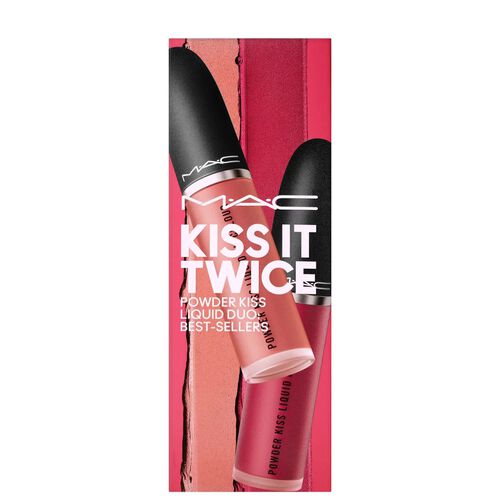 Mac Kiss It Twice Powder Kiss Liquid Duo Best Sellers 