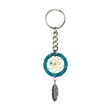Monague Native Crafts Ltd. 1.25" Turquoise Dream Catcher Keychain