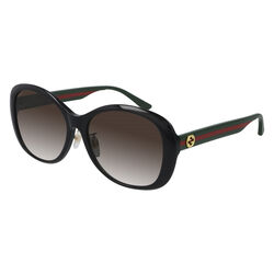 Gucci Gg0849Sk-001 59 Sunglasses Woman Acetate Black