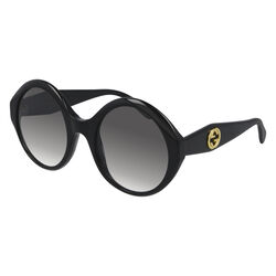 Gucci Gg0797S-001 54 Sunglasses Woman Acetate Black