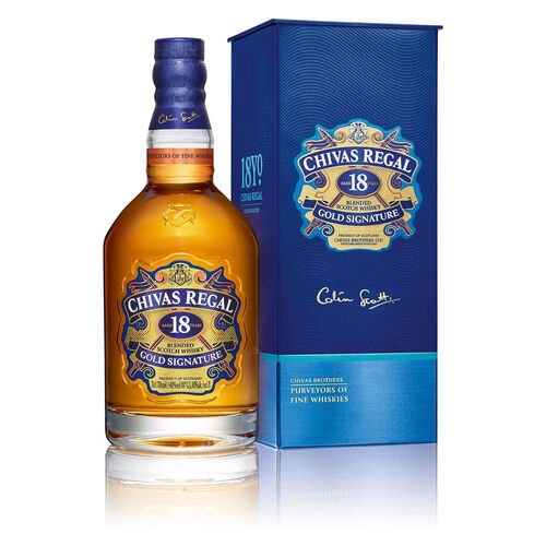 Chivas 18ans Whisky écossais   |   750 ml   |   Royaume Uni  Écosse