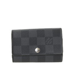 Louis Vuitton  6 Key Holder Black  Pièce de luxe authentique d’occasion