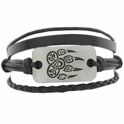 Kc Gifts Men's Bracelet Leather Claw