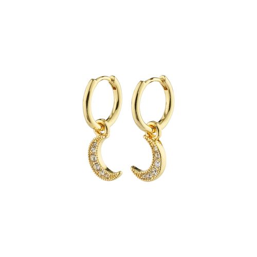 Pilgrim RAIN recycled hoops gold-plated