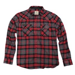 Gary Gurmukh Sales Ltd Adult Long Sleeve Plaid Shirt
 S
