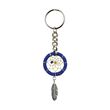 Monague Native Crafts Ltd. 1.25" Royal Blue Dream Catcher Keychain