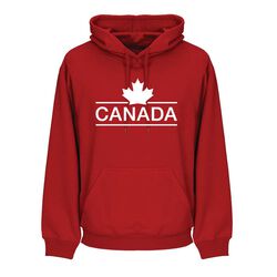 Stone Age Sweatshirt à Capuche Adultes Rouge - Canada S