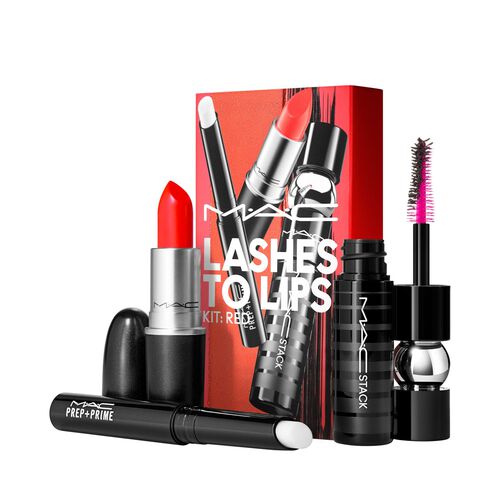 Mac Lashes to Lips Kit Red