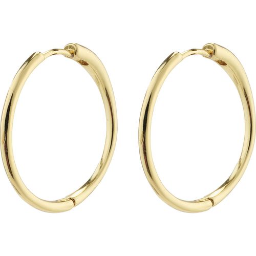 Pilgrim EANNA recycled large hoops gold-plated