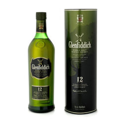 Glenfiddich 12 Years Old Highland Scotch Single Malt  Scotch whisky   |   750 ml   |   United Kingdom  Scotland 