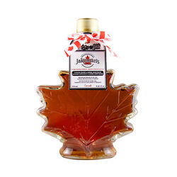 Jakemans Maple Syrup Leaf Glass Bottle 250ml