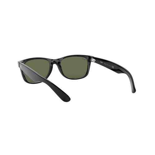 Rayban Black Sunglasses Crys Green Lens 0RB213290152