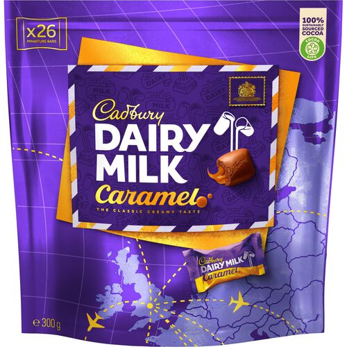 Cadbury Cadbury caramel chocolate chunks bag 300g