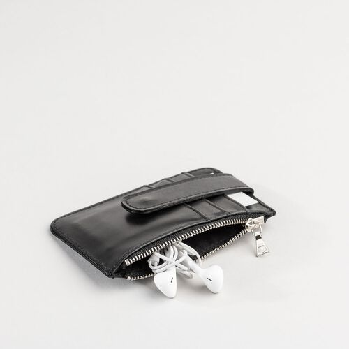 M0851 M0851 Front Pocket Wallet Black Front Pocket Wallet 