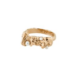 Pilgrim MAGNOLIA recycled ring rosegold-plated