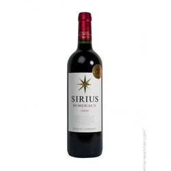 Sirius Sirius Bordeaux Red wine   |   750 ml   |   France  Bordeaux