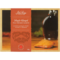 Seachange Seafoods Maple Glaze Smoked Salmon 100g