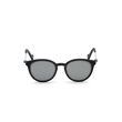 Montcler Metal U Sunglasses Matte Blacksmoke Mirror