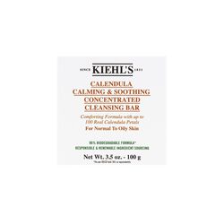 Kiehl's Since 1851 Pain nettoyant concentré au calendula calmant et apaisant pour le visage 100g