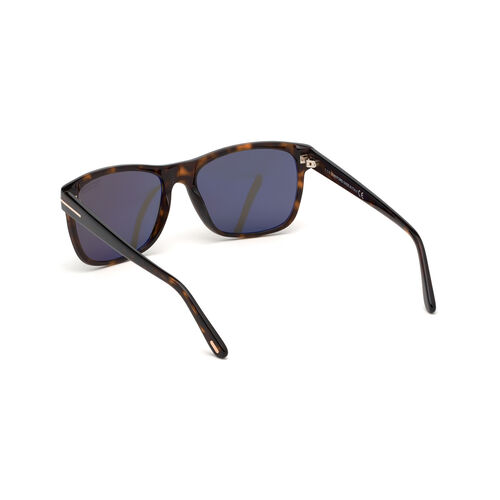 Tom Ford Plastic Dark Havana Smoke Polarized Sunglasses