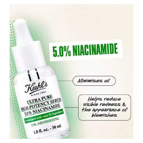 Kiehl's Since 1851 Sérum ultra pur haute puissance 5,0 % Niacinamide 30ml