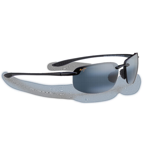 Maui Jim Canada Ho'okipa Gloss Sunglasses Black Grey 407-02