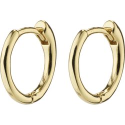 Pilgrim EANNA recycled small hoops gold-plated