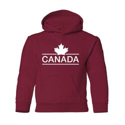 Stone Age Sweatshirt à Capuche Jeunes Rouge - Canada S