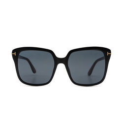 Tom Ford Sunglasses Shiny Black Smoke  FT0788@5601A