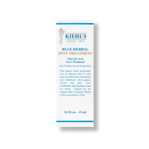 Kiehl's Since 1851 Traitement nettoyant contre les imperfections aux herbes bleues 15ml
