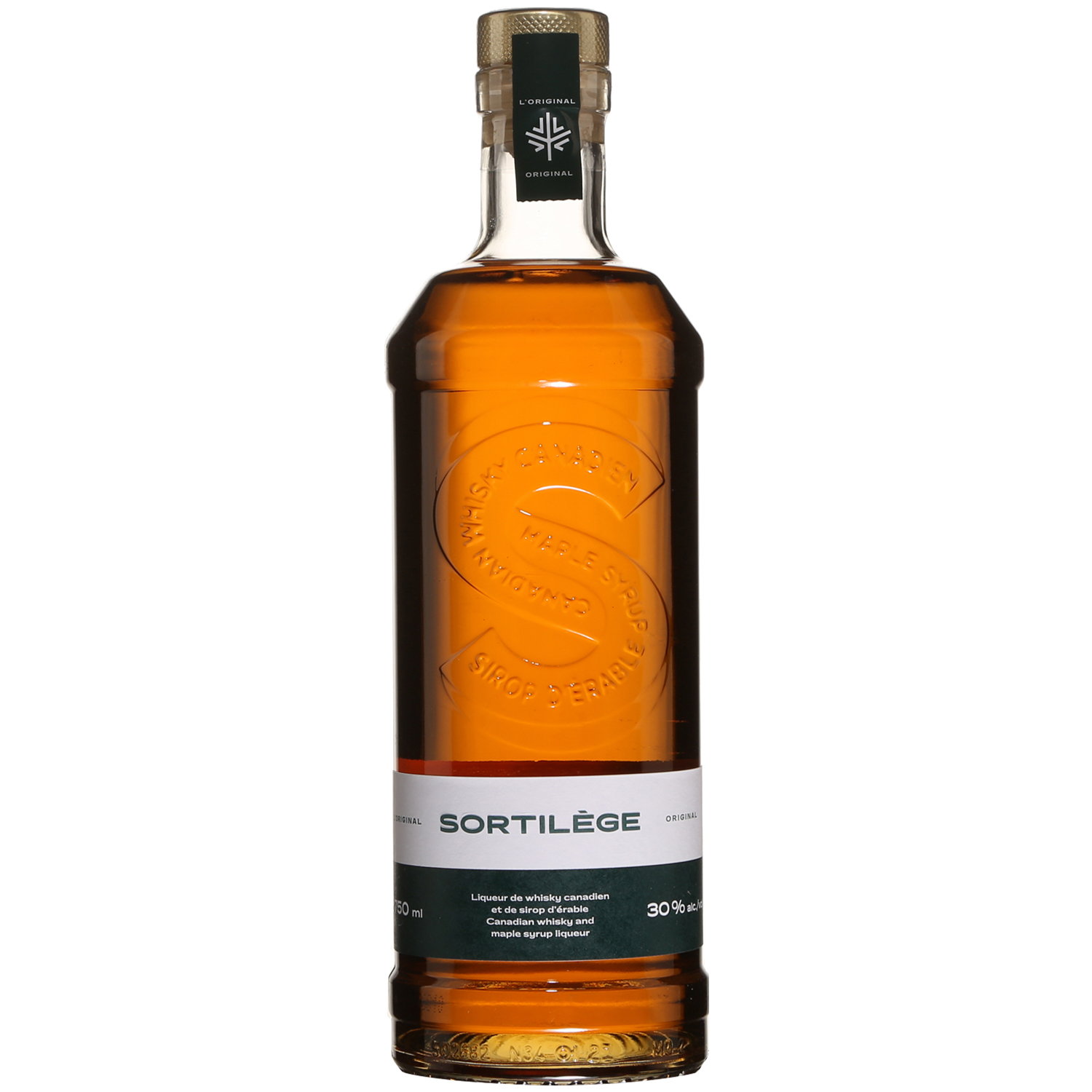 Original Liqueur de whisky canadien et sirop d'érable | 750 ml | Canada  Québec